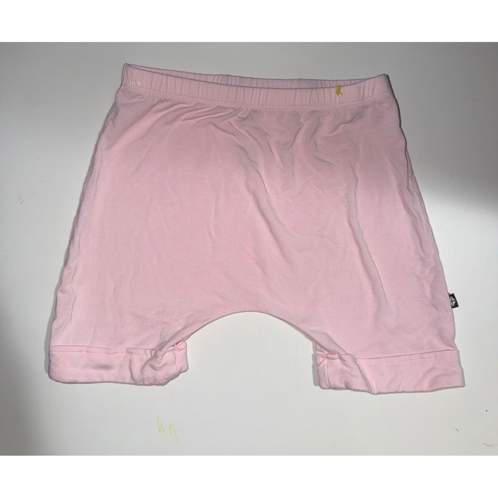 Kyte Baby Pink Bamboo Harem Shorts Toddler 4T Rayon Spandex Stretch Sleep Lounge